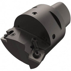 Seco - Left Hand\xB6Right Hand Cut, Size C8, CN..1606.. & SN..1506.. Insert Compatiblity, Internal Modular Turning & Profiling Cutting Unit Head - 45mm Ctr to Cutting Edge, 85mm Head Length, Through Coolant, Series MTM - Eagle Tool & Supply