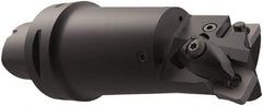 Seco - Left Hand\xB6Right Hand Cut, Size C6, CN..1606.. & SN..1506.. Insert Compatiblity, Internal Modular Turning & Profiling Cutting Unit Head - 27mm Ctr to Cutting Edge, 134mm Head Length, Through Coolant, Series MTM - Eagle Tool & Supply