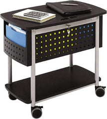 Safco - 25-3/4" Wide x 14" Long x 29-3/4" High File Cart - 2 Shelf, Steel - Eagle Tool & Supply