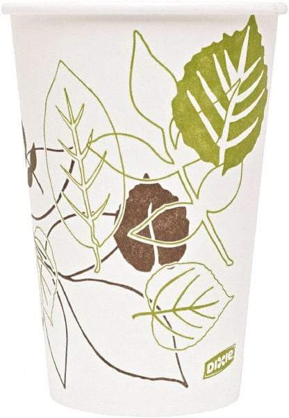 Dixie - Pathways Paper Hot Cups, 16 oz, 1000/Carton - Multicolor - Eagle Tool & Supply