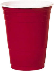 Solo - Plastic Party Cold Cups, 16 oz - Red - Eagle Tool & Supply