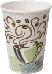 Dixie - Hot Cups, Paper, 10 oz, 500/Carton - Coffee Dreams Design - Eagle Tool & Supply