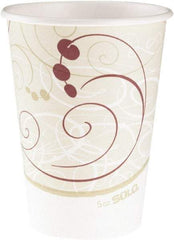 Solo - Hot Cups, 12 oz, 1000/Carton - Symphony Design - Eagle Tool & Supply