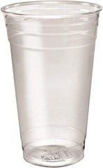 Solo - Ultra Clear PETE Cold Cups, 24 oz, Clear, 50/Sleeve, 12 Sleeves/Carton - Clear - Eagle Tool & Supply