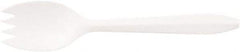 Boardwalk - Mediumweight Polypropylene Cutlery, Spork, 1000/Carton - White - Eagle Tool & Supply