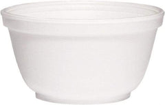 DART - Foam Bowls, 10 Ounces, Round - White - Eagle Tool & Supply