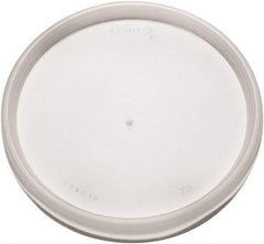 DART - Plastic Lids, for 8, 12, 16 oz Hot/Cold Foam Cups, Vented, 1000/Carton - Translucent - Eagle Tool & Supply