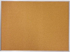 Mead - 36" Wide x 24" High Open Cork Bulletin Board - Natural (Color) - Eagle Tool & Supply