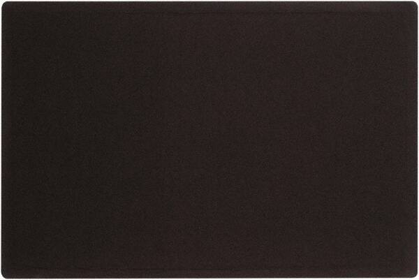 Quartet - 48" Wide x 36" High Cork Bulletin Board - Fabric, Black - Eagle Tool & Supply