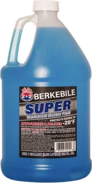 Berkebile - Methanol Windshield Washer Fluid - 1 Gal Jug with Handle - Eagle Tool & Supply