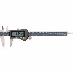 Fowler - 0 to 6" Range, 0.01mm Resolution, IP67 Electronic Caliper - Eagle Tool & Supply