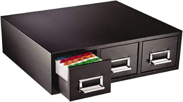 SteelMaster - 4,500 Drawer Card Cabinet - 3" x 5" - Eagle Tool & Supply