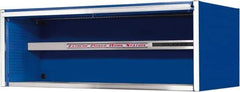 EXTREME TOOLS - Tool Storage Workstation - 72" Wide x 30" Deep x 26-3/8" High, 11 Gauge Steel, Blue - Eagle Tool & Supply