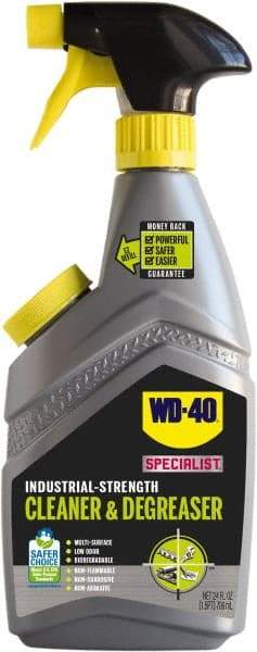 WD-40 Specialist - 24 oz Bottle Cleaner/Degreaser - Liquid, Biodegradable, Pleasant - Eagle Tool & Supply