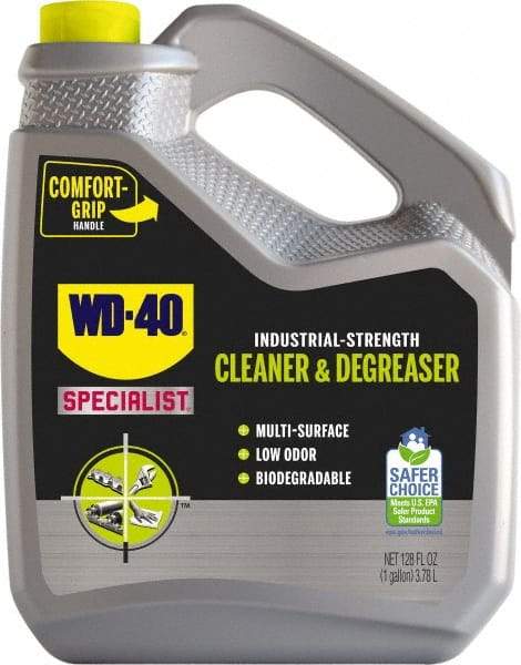 WD-40 Specialist - 1 Gal Bottle Cleaner/Degreaser - Liquid, Biodegradable, Pleasant - Eagle Tool & Supply
