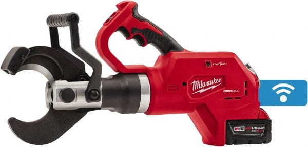 Milwaukee Tool - 75 Sq mm Cutting Capacity Cordless Cutter - Eagle Tool & Supply