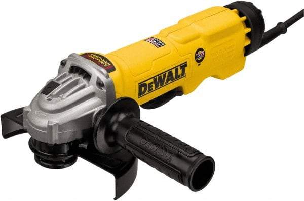 DeWALT - 6" Wheel Diam, 9,000 RPM, Corded Angle & Disc Grinder - 5/8-11 Spindle - Eagle Tool & Supply