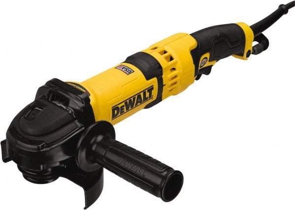 DeWALT - 6" Wheel Diam, 11,000 RPM, Corded Angle & Disc Grinder - 5/8-11 Spindle - Eagle Tool & Supply