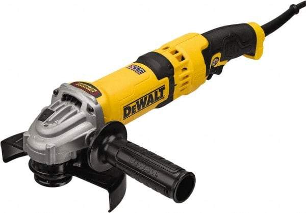 DeWALT - 6" Wheel Diam, 11,000 RPM, Corded Angle & Disc Grinder - 5/8-11 Spindle - Eagle Tool & Supply