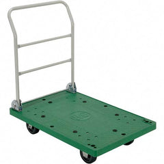 Vestil - 500 Lb Capacity Plastic/Steel Platform Truck - 24" OAW - Eagle Tool & Supply