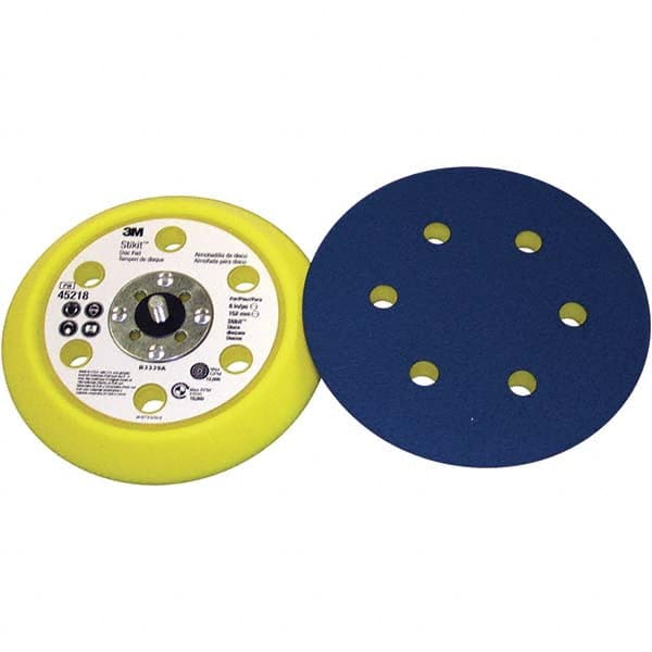 3M - Disc Backing Pads Backing Pad Type: Disc Pad Pad Diameter (Inch): 6 - Eagle Tool & Supply