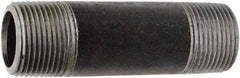 Value Collection - Schedule 160, 3" Diam x 5" Long Black Pipe Nipple - Threaded - Eagle Tool & Supply