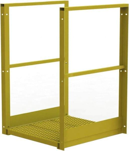 TRI-ARC - 44" Bridge Span - Crossover, 1,000 Lb Capacity, 44" Platform Height, 30" Base Width x 30" Base Depth, Perforated Tread - Eagle Tool & Supply