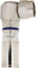 Ideal - Right Angle, RTQ Compression Coaxial Connector - Compatible with RG6 - Eagle Tool & Supply