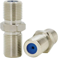 Ideal - 3 GHz, 75 Ohm, Straight, F Type Compression Coaxial Connector - Eagle Tool & Supply