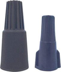 Ideal - 1, 20 + & 1, 18 to 2, 18 to 1, 10 + 2, 12 to 3, 10 AWG, 600 Volt, Underground & Water Resistant, Wing Twist on Wire Connector - Blue & Gray, 221°F - Eagle Tool & Supply