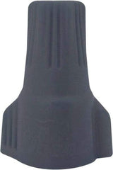Ideal - 2, 20 to 2, 14 AWG, 600 Volt, Weatherproof, Wing Twist on Wire Connector - Gray & Orange, 221°F - Eagle Tool & Supply