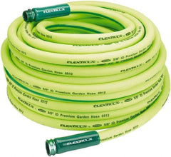 Legacy - 100' Long Garden Hose - 5/8" Diam, 3/4" GHT, Hybrid Polymer, 150 psi, All Season, Green - Eagle Tool & Supply