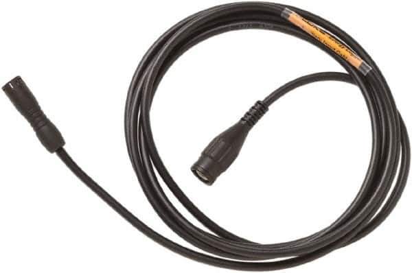 Fluke - Black Electrical Test Equipment Auxiliary Cable - Use with Fluke 1730 Energy Loggers - Eagle Tool & Supply