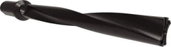 Allied Machine and Engineering - Series APX 44, 8xD, 2" Diam Weldon Flat Shank, Drill Body - 18.5781" Body Length to Flange, W4408H Toolholder, 2.0075 Nose Diam, 23.0781" OAL, Through Coolant - Eagle Tool & Supply
