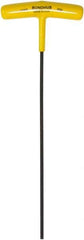 Bondhus - 9/64" Hex, T-Handle Cushion Grip, Hex Key - 9" OAL, Protanium High Torque Steel, Inch System of Measurement - Eagle Tool & Supply
