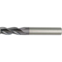 Kennametal - 20mm, 3 Flute, Single End, Solid Carbide, Corner Chamfer End Mill - 104mm OAL, 45° Helix, Right Hand Flute, 32mm LOC, Right Hand Cut - Eagle Tool & Supply