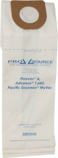 PRO-SOURCE - Meltblown Polypropylene & Paper Vacuum Bag - For Hoover A, Advance 1200 Vac & Pacific Steam MyVac - Eagle Tool & Supply