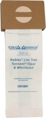 PRO-SOURCE - Meltblown Polypropylene & Paper Vacuum Bag - For Nobles Lite Trac, Tennant Viper & Whirlwind, Blue Star 16 Dual Motor Vac & V-HDU-14 - Eagle Tool & Supply