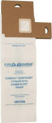 PRO-SOURCE - Meltblown Polypropylene & Paper Vacuum Bag - For Eureka LiteSpeed Models 5700-5739 & 5800-5839 & Powr-Flite PF82HF Uprights - Eagle Tool & Supply