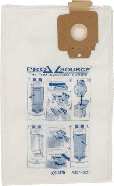 PRO-SOURCE - Meltblown Polypropylene & Paper Vacuum Bag - For Karcher/Tornado Models CV30/1 & CV38/1 CleanBreeze - Eagle Tool & Supply