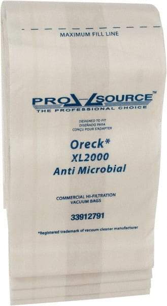 PRO-SOURCE - Meltblown Polypropylene & Paper Vacuum Bag - For Oreck XL2000, XL2000RHB, XL8000, XL9000, XL2000, XL2000RHB, XL2000RSB - Eagle Tool & Supply