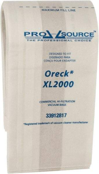 PRO-SOURCE - Paper Vacuum Bag - For Oreck XL2000, XL2000RHB, XL8000, XL9000, XL2000, XL2000RHB, XL2000RSB - Eagle Tool & Supply