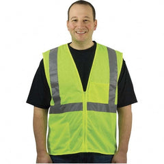 PIP - Size 2XL Yellow Mesh General Purpose High Visibility Vest - Eagle Tool & Supply