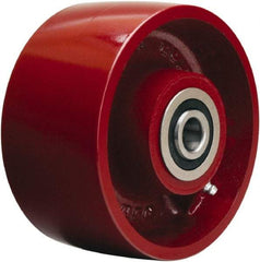 Hamilton - 6 Inch Diameter x 3 Inch Wide, Cast Iron Caster Wheel - 2,500 Lb. Capacity, 3-1/4 Inch Hub Length, 3/4 Inch Axle Diameter, Precision Ball Bearing - Eagle Tool & Supply
