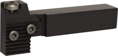 Kyocera - External Thread, 30mm Max Cut of Depth, 2mm Min Groove Width, 103.89mm OAL, Right Hand Indexable Grooving Cutoff Toolholder - 3/4" Shank Height x 3/4" Shank Width, GDM/GDMS/GDG Insert Style, KGD Toolholder Style, Series KGD - Eagle Tool & Supply