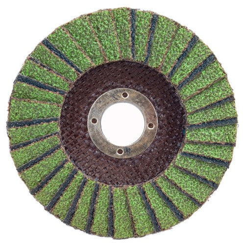 5″ × 1/4″ × 7/8″ Neon R766 Flap Disc Type 27 Flat 36 Grit - Eagle Tool & Supply