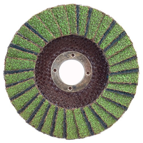5″ × 1/4″ × 7/8″ Neon R766 Flap Disc Type 27 Flat 40 Grit - Eagle Tool & Supply