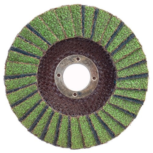 5″ × 1/4″ × 7/8″ Neon R766 Flap Disc Type 27 Flat 60 Grit - Eagle Tool & Supply