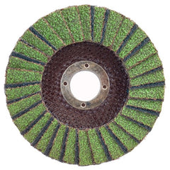 5″ × 1/4″ × 7/8″ Neon R766 Flap Disc Type 27 Flat 60 Grit - Eagle Tool & Supply