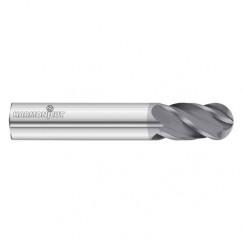 3/4 Dia. x 4 Overall Length 4-Flute Square End Solid Carbide SE End Mill-Round Shank-Center Cut-FC18 - Eagle Tool & Supply